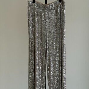 Cable & Gauge Sequin Pants Size Large